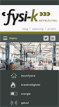 Mobile Screenshot of fysi-k.nl